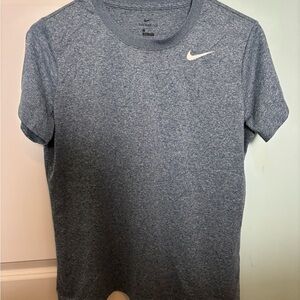 Nike Heathered Blue Dri-FIT Tee